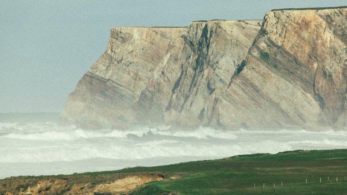 foto de paisaje de asturias acantilados y mar costa asturiana