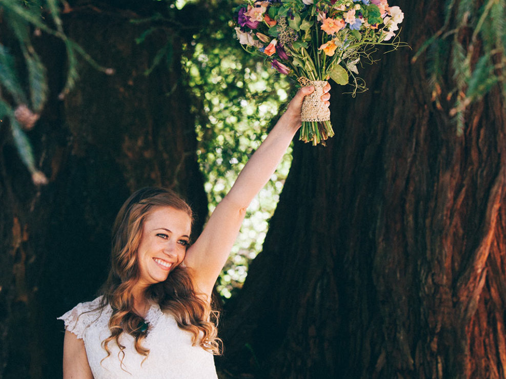novia boda en un bosque de sequoias california fotógrafo asturias